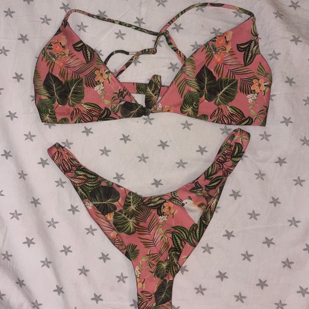 Skatie Bikini Havana print size small